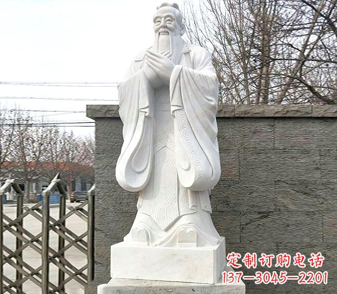 内江雕塑孔子头像