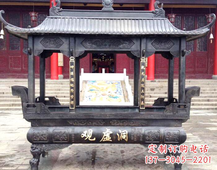 内江精美香炉雕塑定制