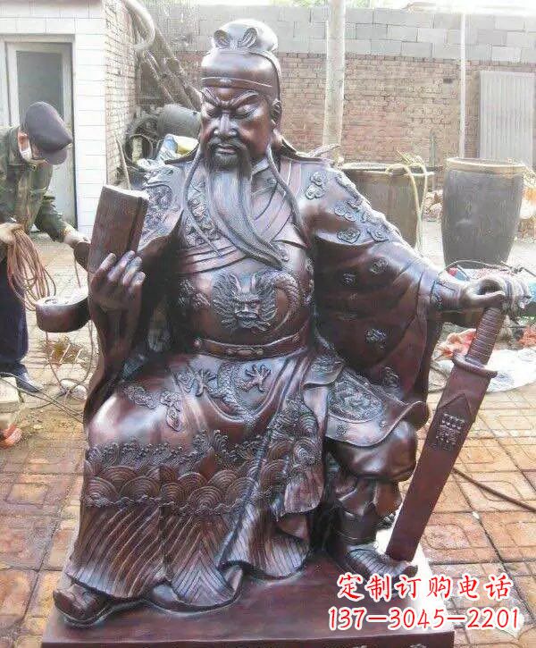 内江关公铜雕——象征着一份久远精神的传承