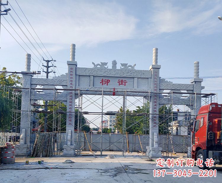 内江牌坊铜锻雕塑,让您的空间绽放光彩