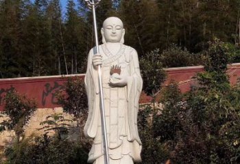 内江地藏王佛像石雕户外摆件广场景观雕塑