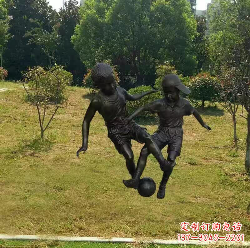 内江中领雕塑出品,精致足球雕塑,带您重温童年欢乐