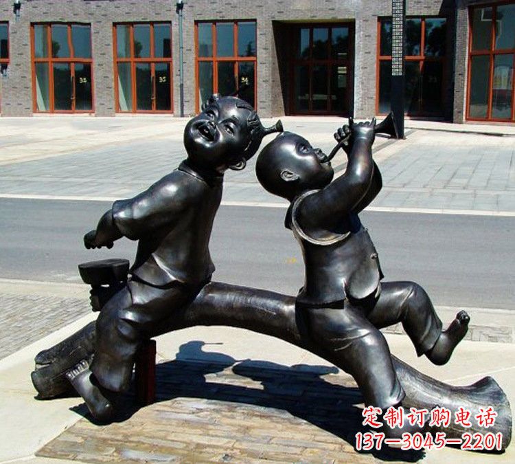 内江铜雕童趣,引领儿童童趣生活