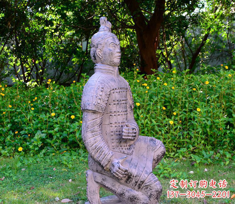 内江传统文化经典--仿古兵马俑雕塑