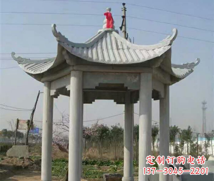 内江典雅的仿古凉亭石雕
