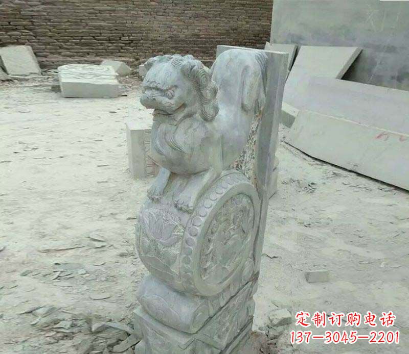 内江精美石门墩雕塑,缔造绝色佳作