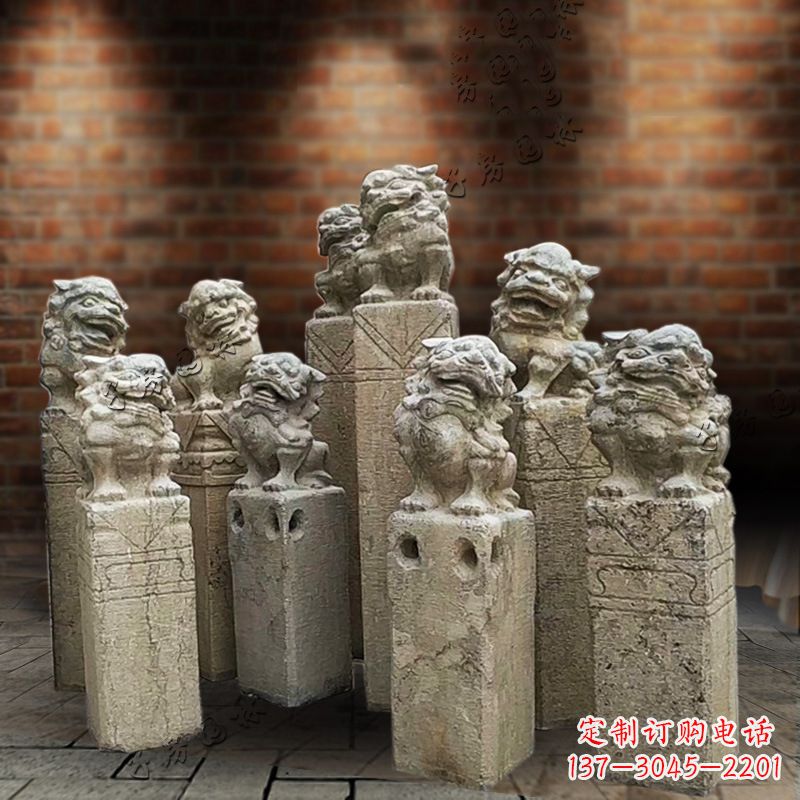 内江仿古栓马雕塑