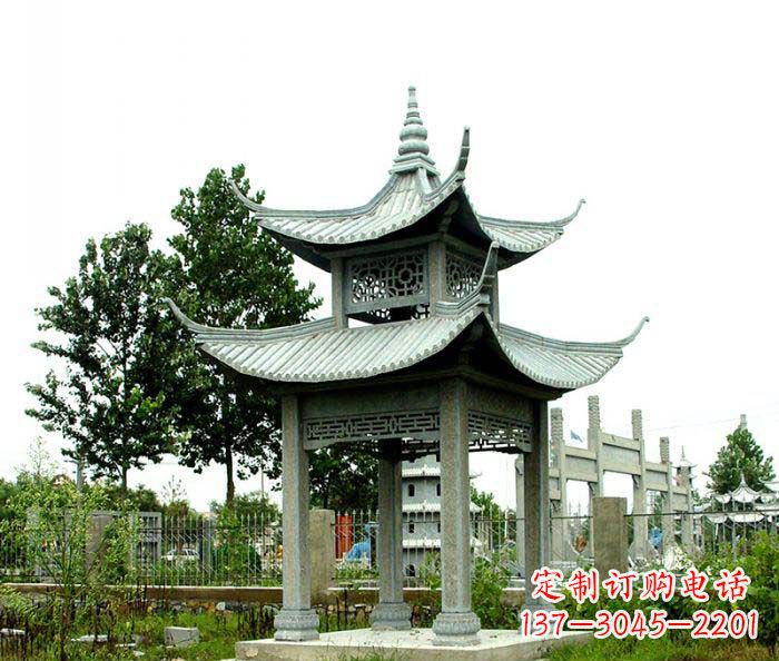 内江中领雕塑凉亭雕塑雕刻精美,展示经典