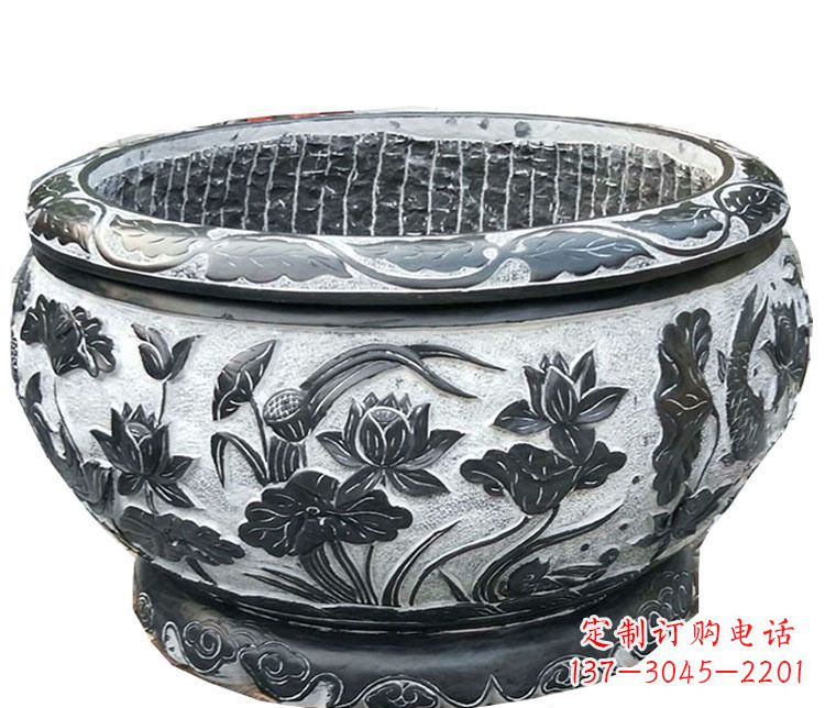 内江传承古典,精致仿古庭院花盆雕塑