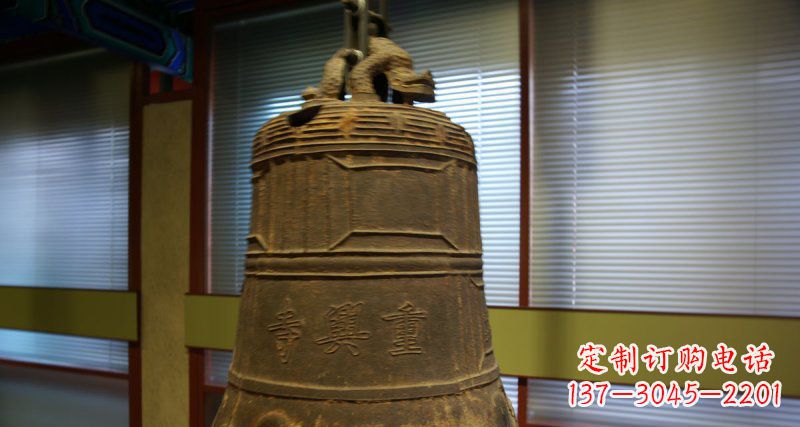 内江仿古铜钟雕塑定制