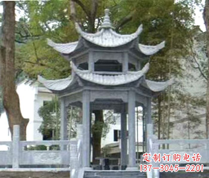 内江中领雕塑凉亭石雕——传承古典精髓,融情于雕塑之中