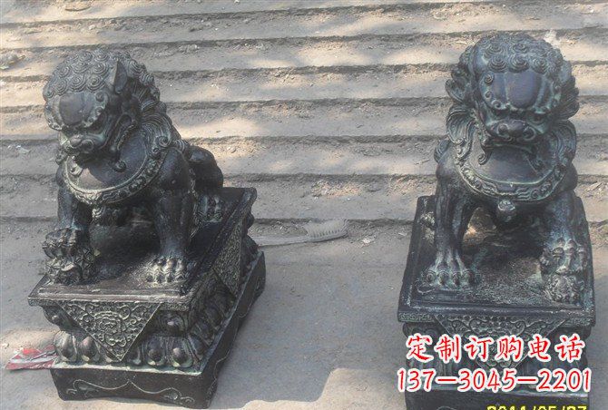 内江仿古铸铜狮子雕塑