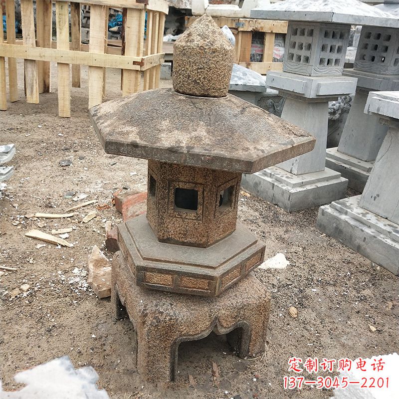 内江仿古做旧石灯笼