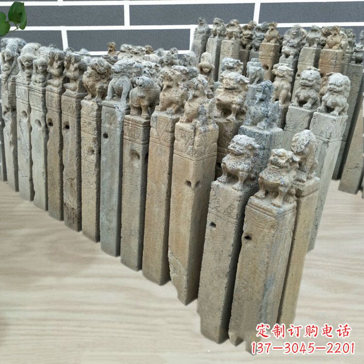 内江仿古做旧拴马柱