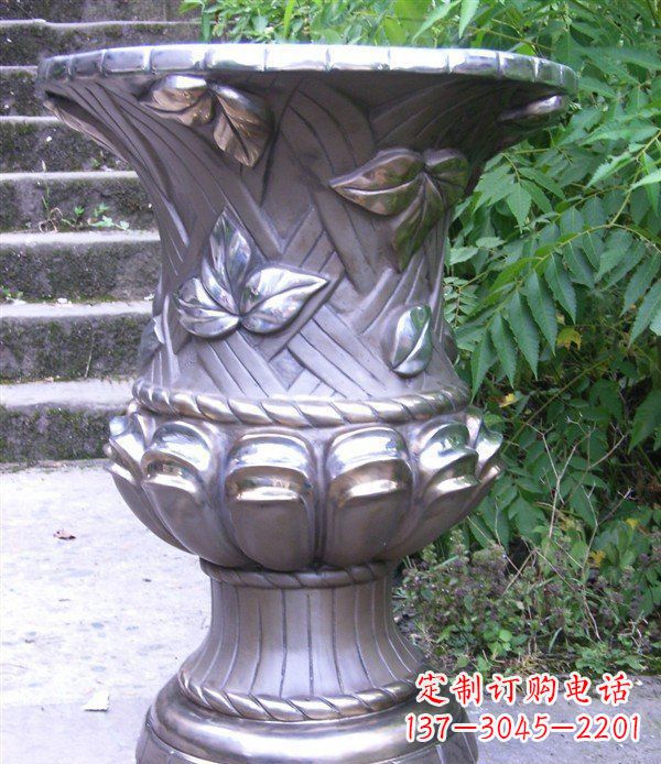 内江玻璃钢花盆雕塑