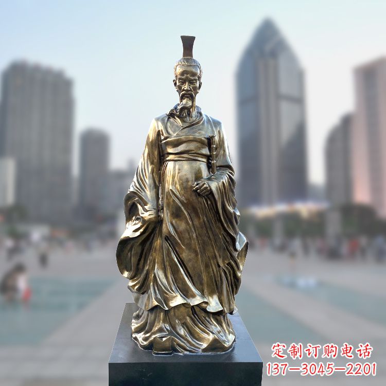 内江专业定制屈原雕像