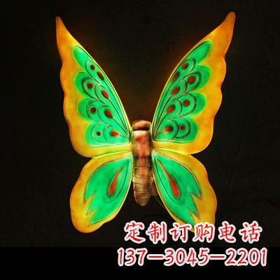 内江闪耀蝴蝶,精致灯光雕塑