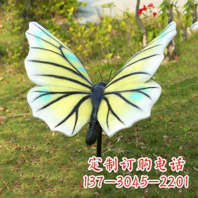 内江色彩丰富的仿真蝴蝶雕塑