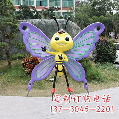 内江仿真蝴蝶雕塑,精致多彩、灵动优雅