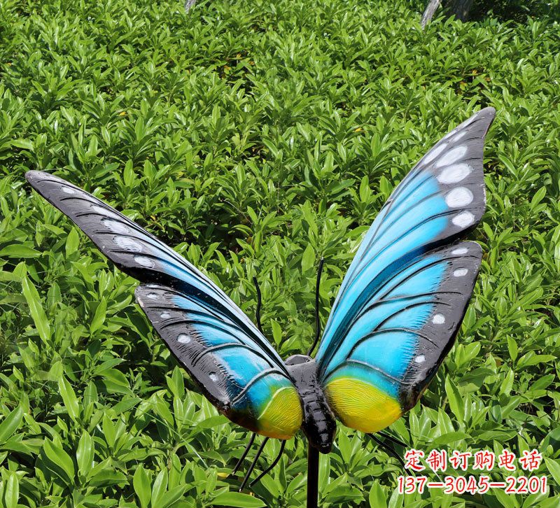 内江玻璃钢蝴蝶雕塑
