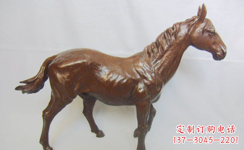 内江仿真马铸铜动物雕塑