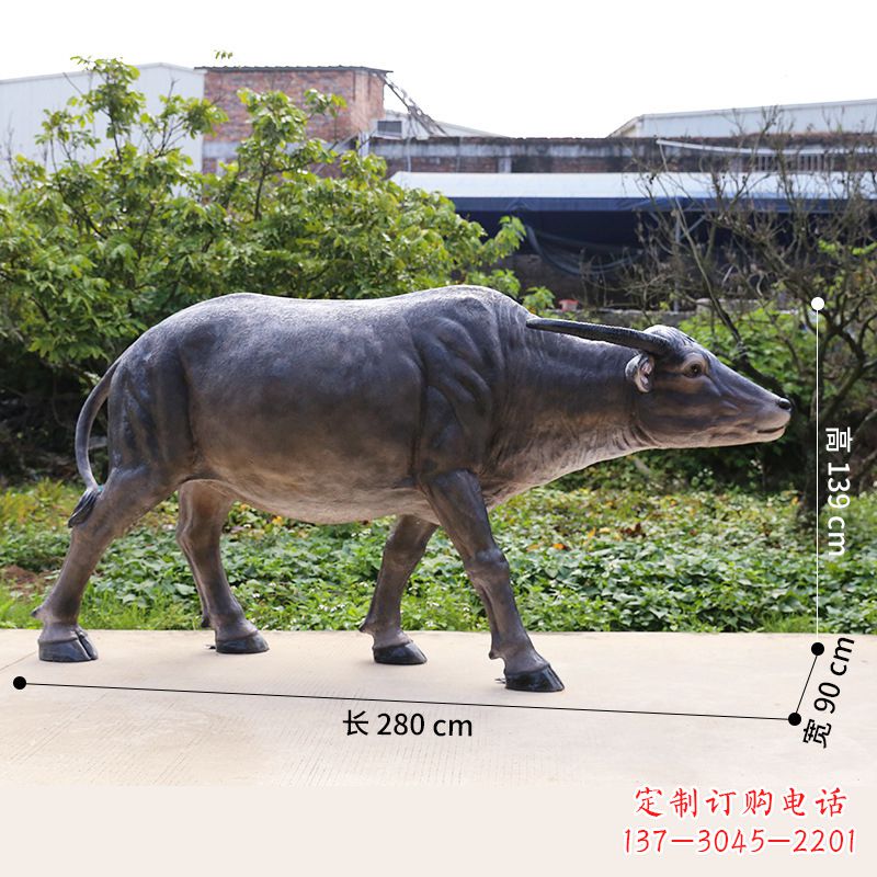 内江仿真水牛雕塑