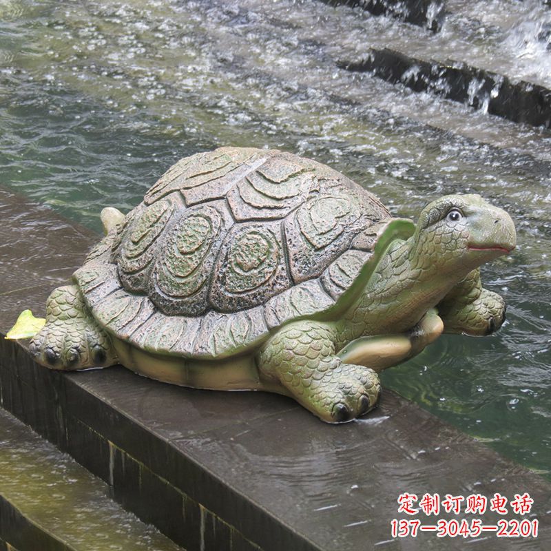 内江艺术精美 含蓄细腻的乌龟雕塑摆件