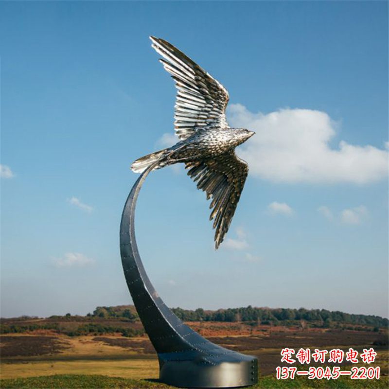 内江不锈钢老鹰雕塑