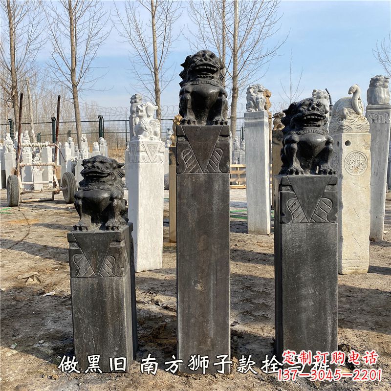 内江高品质拴马桩雕塑