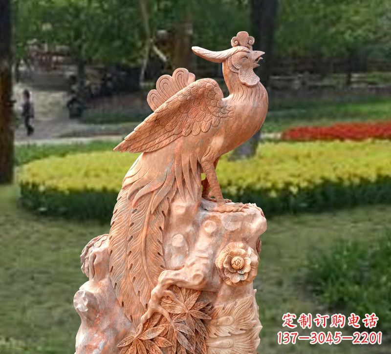 内江凤凰神鸟景观雕塑