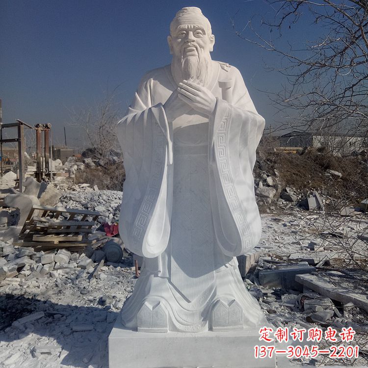 内江夫子庙孔子青铜雕像
