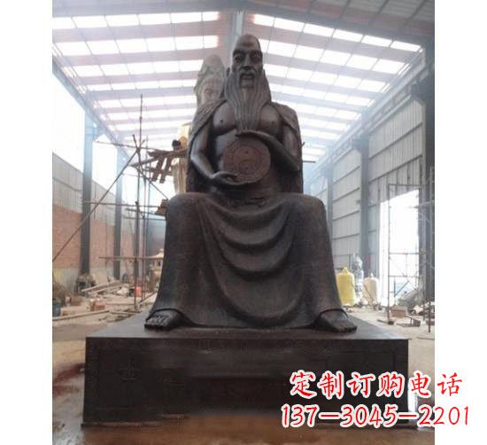 内江伏羲铜雕