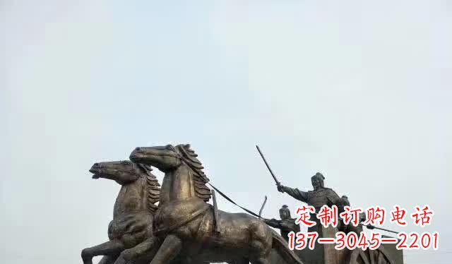 内江文艺复兴风格马车雕塑