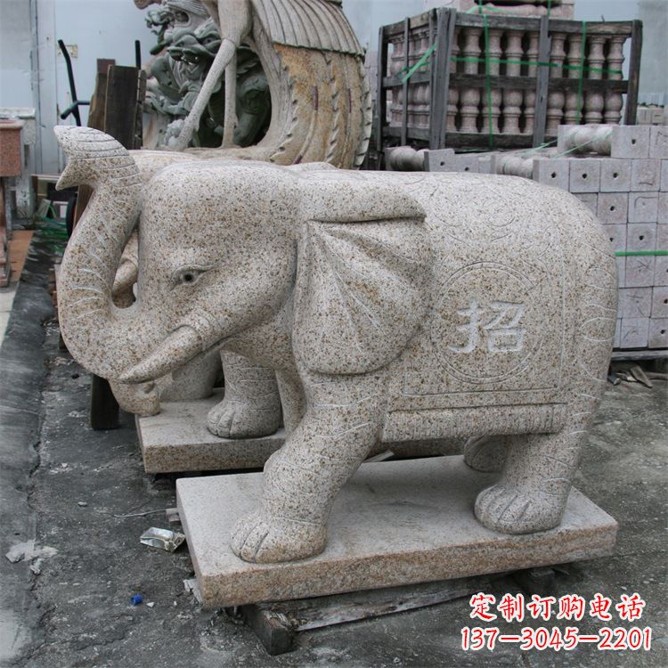 内江唯美大象雕塑