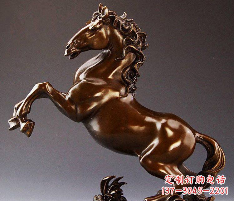 内江青铜马头雕塑