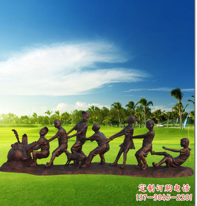 内江中领雕塑-精美仿铜萝卜雕塑