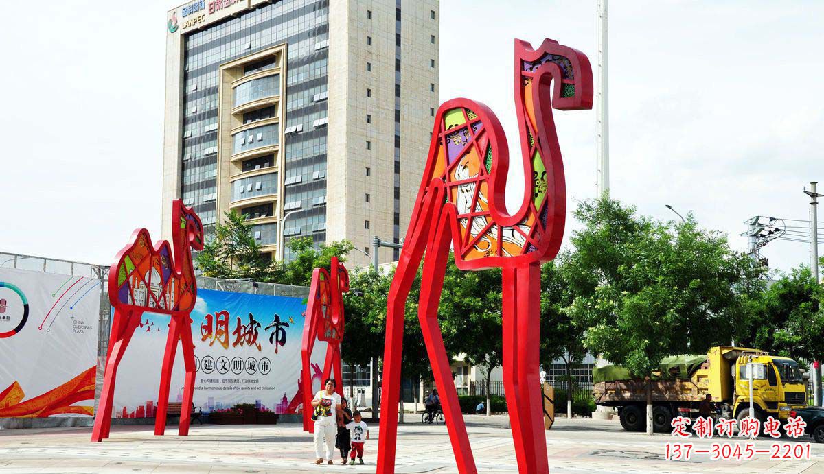 内江欣赏经典之美,拥有完美的高端骆驼雕塑