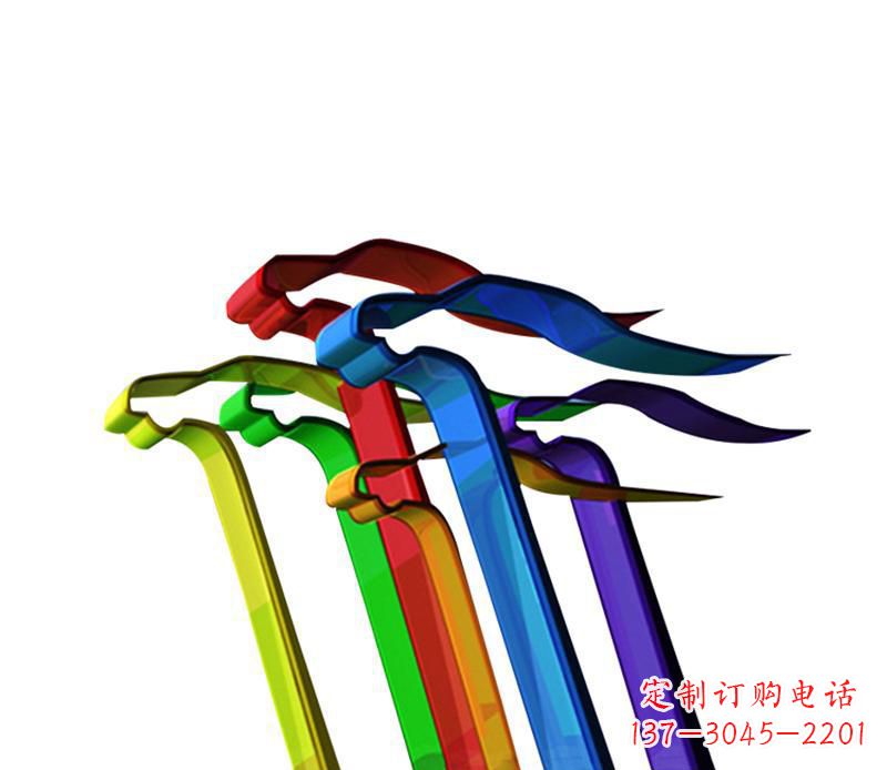 内江欣赏性强的不锈钢飞翔飘带景观雕塑