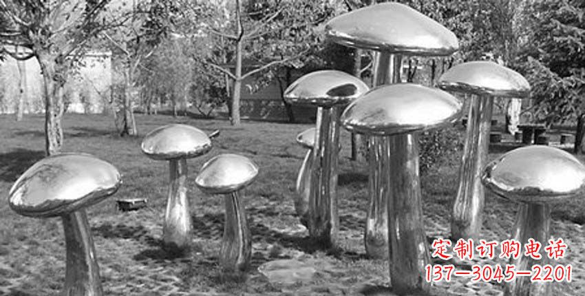 内江萌芽之美,蘑菇景观雕塑