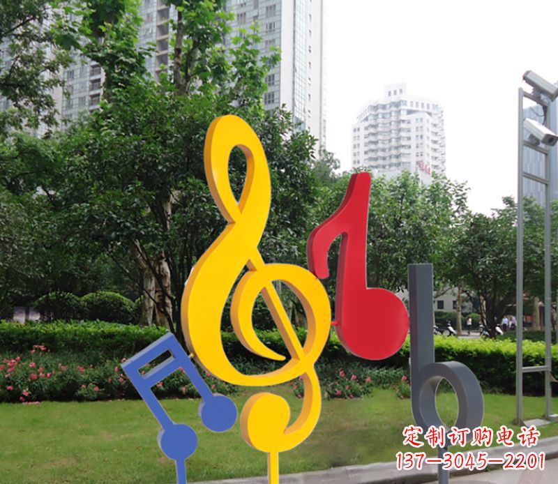内江不锈钢音符雕塑-引领您的心情旋律