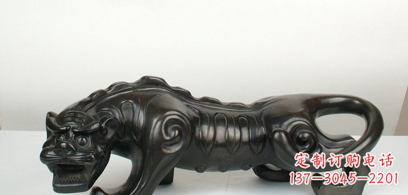内江象征精神力量的老虎雕塑