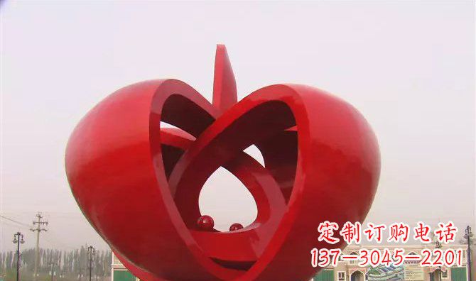 内江果实不锈钢雕塑