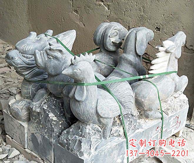 内江精致动物雕塑,让美好永流传