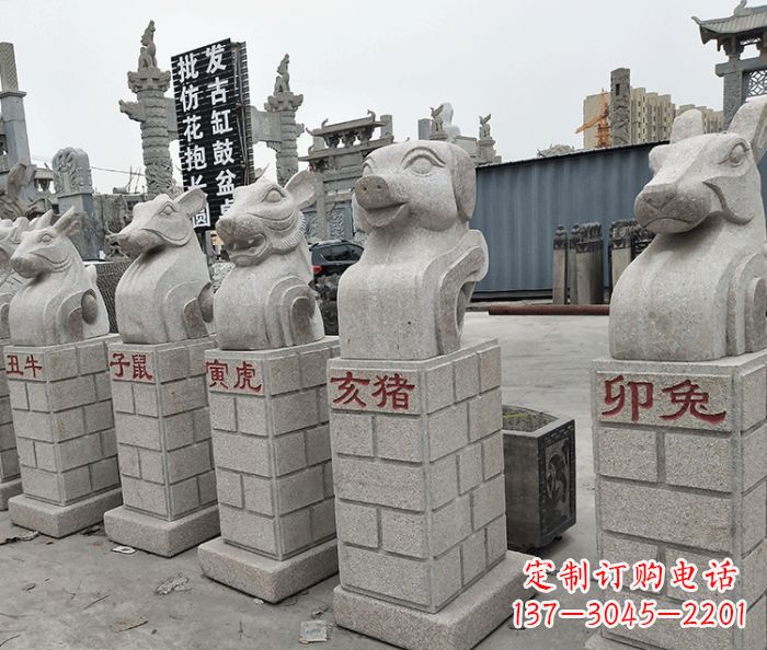 内江动物石雕,精美而精致