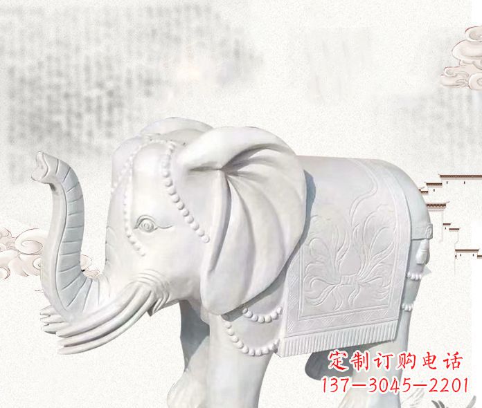 内江大象雕塑——十分优雅的艺术品