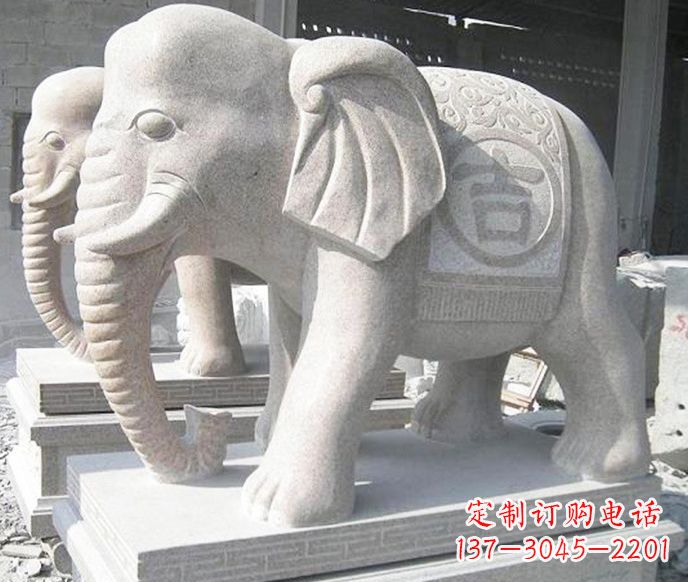 内江公园环境装饰——经典吉祥大象雕塑