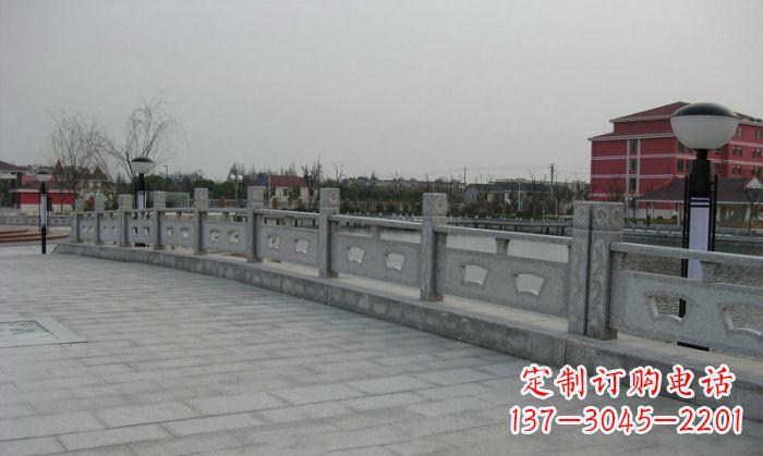 内江公园仿古石栏板 (2)