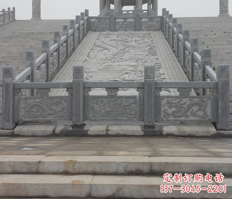 内江精美的仿古石栏板雕塑