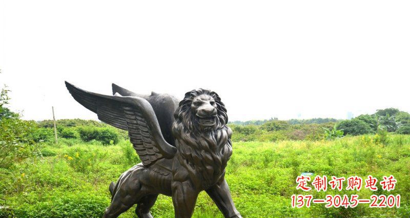 内江中领雕塑精美的动物铜雕