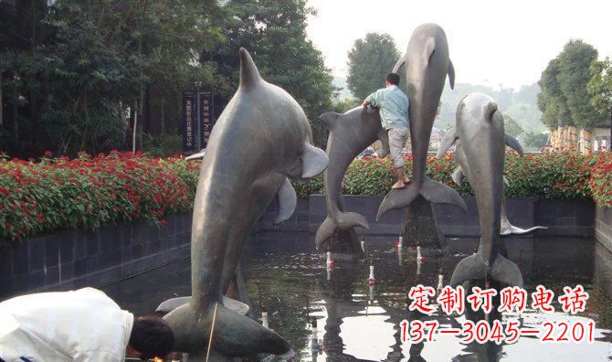 内江铜雕海豚——传递着海洋之美的艺术作品